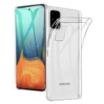 Transparentný silikónový kryt s hrúbkou 0,5mm  Samsung Galaxy A71