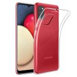 Transparentný silikónový kryt s hrúbkou 0,5mm  Samsung Galaxy A02s