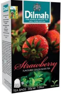 Čierny čaj - jahoda 20ks