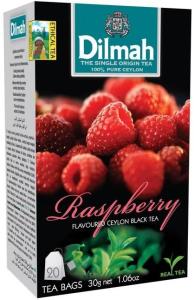 Čierny čaj - malina 20ks