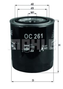 MAHLE ORIGINAL Olejový filter OC261