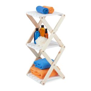 Skladací kúpeľňový regál RD7926