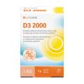 LIVSANE Vitamín D3 2000 IU 60 kapsúl