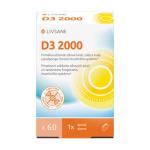 LIVSANE Vitamín D3 2000 IU 60 kapsúl