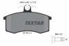TEXTAR Sada brzdových platničiek kotúčovej brzdy 2117002