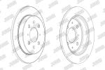 JURID Brzdový kotúč 562851JC