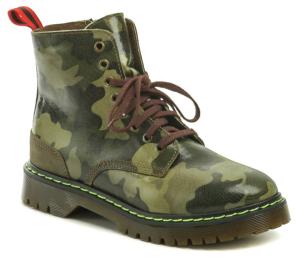 Koma 13D01M5 zelená maskáč členková obuv EUR 37