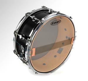 Evans 14` Hazy 300 Snare Side