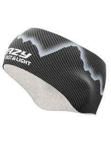 Crazy Idea čelenka Band Fast Cut Thermo black Velikost: L