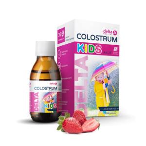 DELTA COLOSTRUM KIDS Jahoda tekuté 125 ml