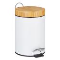Odpadkový kôš 3L RD1050, biela