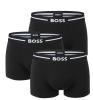 BOSS - boxerky 3PACK cotton stretch BOLD black - limitovaná fashion edícia (HUGO BOSS)