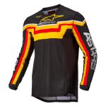 Alpinestars Techstar Quadro čierna/žltá/mandarínková 2022 XL