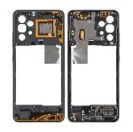 Samsung Galaxy A32 LTE (4G) A325F - Stredový rám - Awesome Black