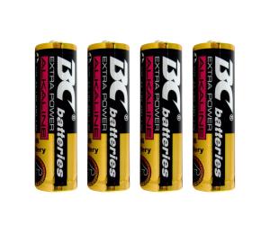 4 ks Alkalická batéria EXTRA POWER AA 1,5V