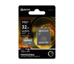 MicroSDHC 32GB U3 Pro 90MB/s + SD adaptér