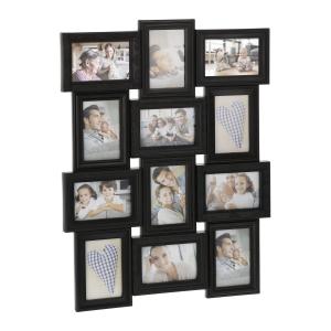 Fotorámik na 12 fotografií RD6977 čierna