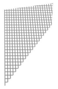 Aluminium sieť 1Mx30M