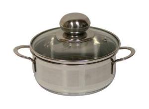 Gastro hrniec na mäso 16cm so sklenenou pokrievkou City