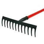 TOPTRADE so sklolaminátovou násadou 12 zubové 105494