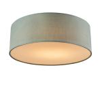 Stropné svietidlo zelené 30 cm vrátane LED - Drum LED