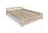 Expedo Posteľ z masívu HERA + rošt ZADARMO, 160x200, prírodný-lak