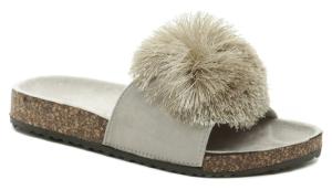 eVento 20SD10-1734 šedé dámske šľapky EUR 36