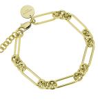 Rosefield Moderný pozlátený náramok Essentials JBCCG-J609