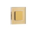 LDST LDST KE-01-SZ-BC8 - LED schodiskové svietidlo KELLY 8xLED/1,2W/230V zlatá 3500K