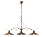 Incanti INCANTI 02-759 - Luster na reťazi LENA 3xE27/42W/230V