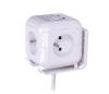 PP145USB - Predlžovací kábel kocka 4x230V/2xUSB 5V 2m