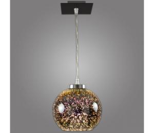 Kemar Kemar NP/1/D3 - Luster na lanku KULE 3D 1xE27/60W/230V