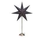 Markslöjd Markslöjd 705312 - Vianočná dekorácia BAROQUE 1xE14/25W/230V modrá 45 cm