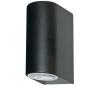 Searchlight Searchlight 8008-2BK-LED - Vonkajšie nástenné svietidlo LEDO 2xGU10/6W/230V IP44