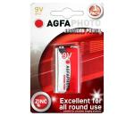 AGFAPHOTO AP-6F22-1S - Zinková batéria 6F22 9V