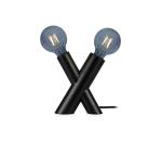 Markslöjd Markslöjd 108052 - Stolná lampa SIMUL 1xE27/40W + 1xE14/40W/230V čierna