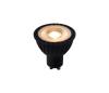 Lucide LED Stmievateľná žiarovka MR16 GU10/5W/230V 3000K čierna - Lucide 49006/05/30