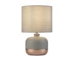 Searchlight Searchlight EU700820 - Stolná lampa 1xE14/7W/230V šedá