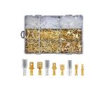 - on konektory, zdierky, krytky 2.8-4.8-6.3mm - sada 900ks