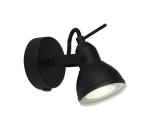 Searchlight Searchlight 1541BK - Nástenné bodové svietidlo FOCUS 1xGU10/50W/230V čierna