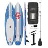 Capital Sports Lanikai Cruiser 9.8, nafukovací paddelboard, súprava so SUP doskou, 305 × 77 × 10