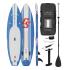 Capital Sports Lanikai Cruiser 9.8, nafukovací paddelboard, súprava so SUP doskou, 305 × 77 × 10