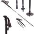 KLARFIT Irun TX Essential, trekingové palice, hliník, skladacie, 100 – 130 cm