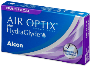 Air Optix plus HydraGlyde Multifocal (6 šošoviek)