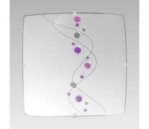 Luxera Luxera 45056 - Náhradné sklo TAO PINK E27