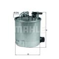 MAHLE ORIGINAL Palivový filter KL44023