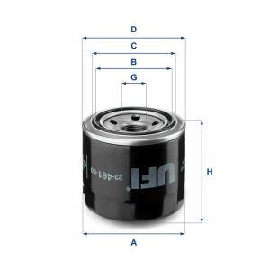 UFI Olejový filter 2346100