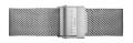 Rosefield Tribeca Mesh Silver Strap