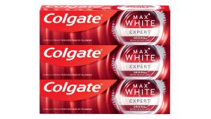 Colgate Bieliaca zubná pasta Max White Expert Original 3 x 75 ml