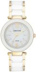 Anne Klein Analogové hodinky Considered Solar Powered Ceramic AK/3844WTGB